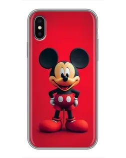 Чохол для iPhone Xs з картинкою «Mickey в повний зріст»