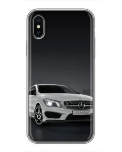 Чохол для iPhone Xs з картинкою «Mercedes AMG GT Silver» Чохол для iPhone Xs з картинкою «Mercedes AMG GT Silver»
