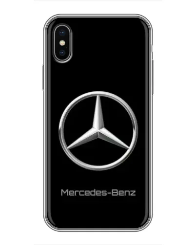 Чохол для iPhone Xs з картинкою «Mercedes Silver Logo» Чохол для iPhone Xs з картинкою «Mercedes Silver Logo»