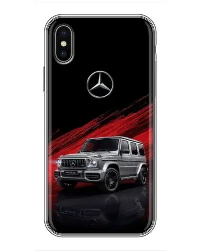 Чохол для iPhone Xs з картинкою «Mercedes G-Class червоний» Чохол для iPhone Xs з картинкою «Mercedes G-Class червоний»
