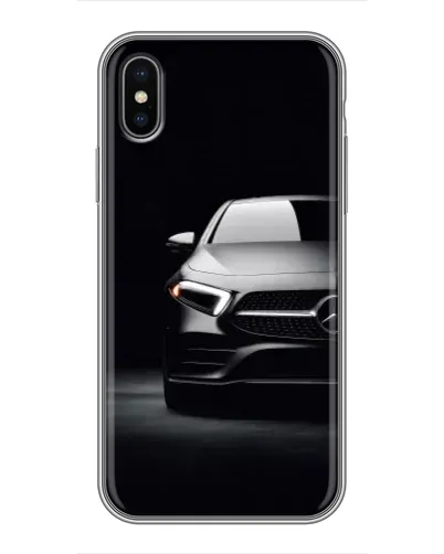 Чохол для iPhone Xs з картинкою «Світло фар Mercedes» Чохол для iPhone Xs з картинкою «Світло фар Mercedes»