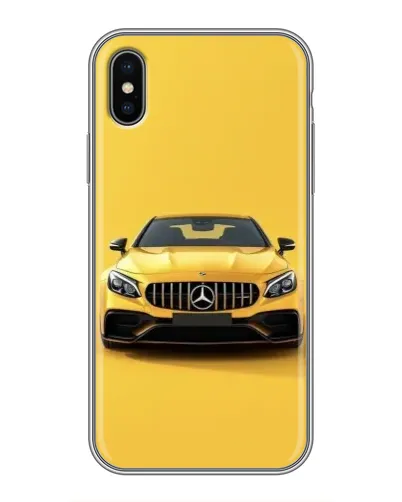 Чохол для iPhone Xs з картинкою «Жовтий Mercedes GT» Чохол для iPhone Xs з картинкою «Жовтий Mercedes GT»
