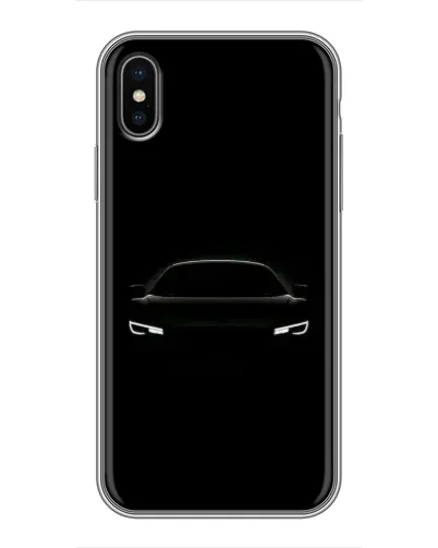 Чохол для iPhone Xs з картинкою «Погляд Audi у темряві»
