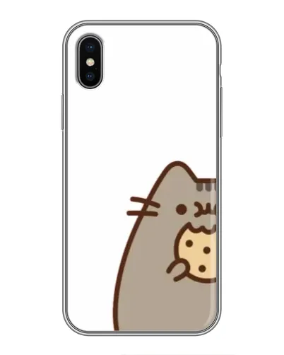 Чохол для iPhone Xs з картинкою «Пушин з печивом» Чохол для iPhone Xs з картинкою «Пушин з печивом»
