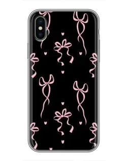 Чехол для iPhone Xs с картинкой «Тонкие ленты»