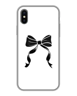 Чехол для iPhone Xs с картинкой «Классический бант»