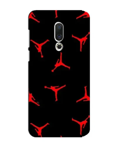 Чехол для Meizu 15 Plus с картинкой «Jordan Red Pattern»