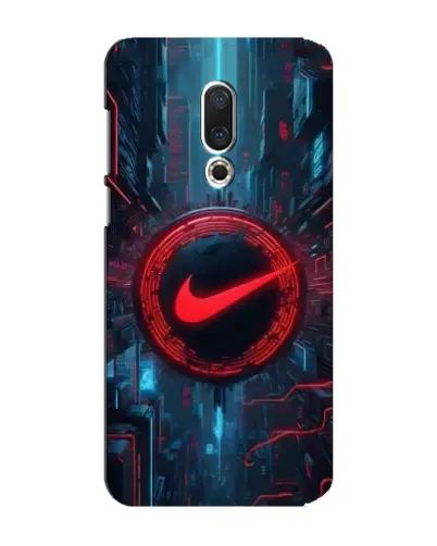 Чехол для Meizu 15 Plus с картинкой «Техногенный стиль Nike»