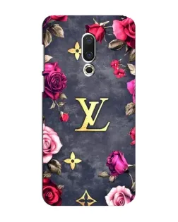 Чехол для Meizu 15 Plus с картинкой «Цветочный Louis Vuitton»