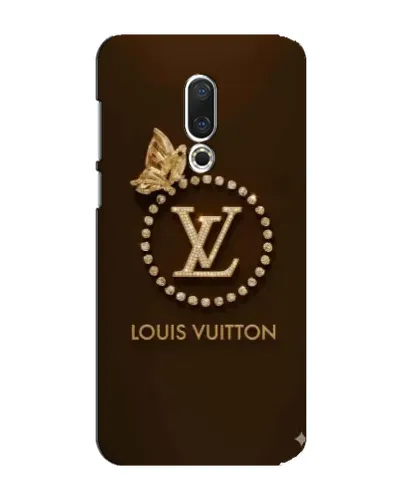 Чехол для Meizu 15 Plus с картинкой «LV — золотая печать»