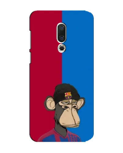 Чехол для Meizu 15 Plus с картинкой «Bored Ape — фанат Барсы»