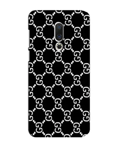 Чехол для Meizu 15 Plus с картинкой «Gucci — сетчатый паттерн»