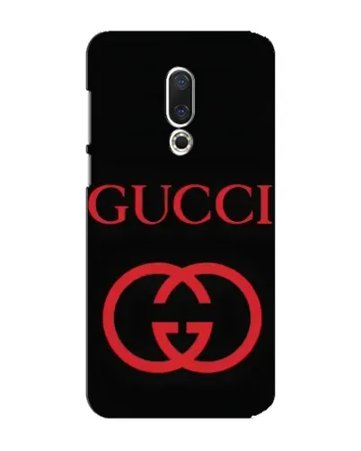Чехол для Meizu 15 Plus с картинкой «Gucci — красный логотип»