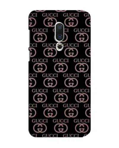 Чехол для Meizu 15 Plus с картинкой «Классическая монограмма Gucci»