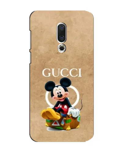 Чехол для Meizu 15 Plus с картинкой «Микки Маус Gucci — крафт»