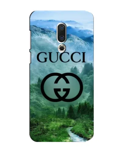 Чехол для Meizu 15 Plus с картинкой «Gucci — горный пейзаж»
