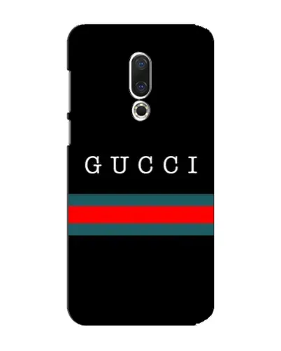 Чехол для Meizu 15 Plus с картинкой «Gucci — красный пояс»