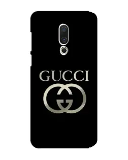 Чохол для Meizu 15 Plus з картинкою «Gucci — золото на чорному»