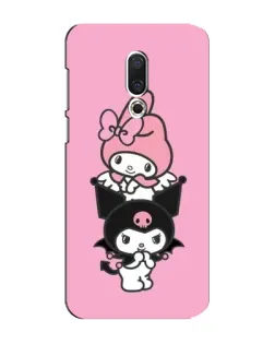 Чехол для Meizu 15 Plus с картинкой «My Melody и Kuromi»