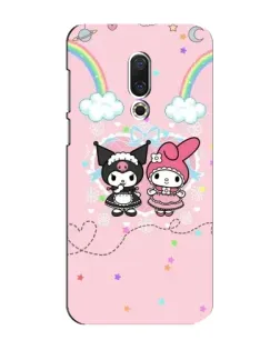 Чехол для Meizu 15 Plus с картинкой «My Melody и Kuromi»