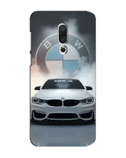Чехол для Meizu 15 Plus с картинкой «BMW в белом дыму»