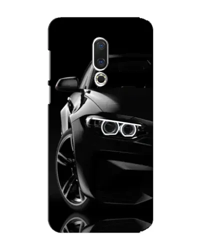 Чехол для Meizu 15 Plus с картинкой «Черная BMW — профиль» Чехол для Meizu 15 Plus с картинкой «Черная BMW — профиль»
