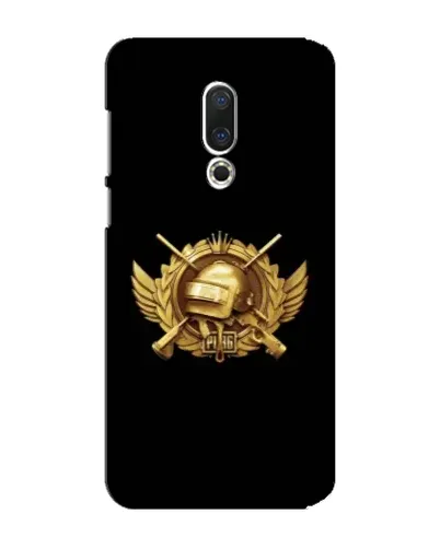 Чехол для Meizu 15 Plus с картинкой «PUBG — оранжевый градиент»