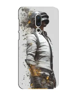 Чехол для Meizu 15 Plus с картинкой «PUBG — боец в пыли»