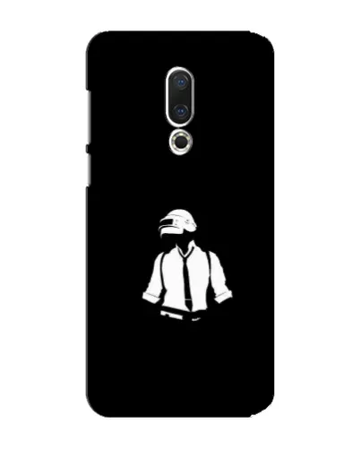 Чехол для Meizu 15 Plus с картинкой «PUBG — белый шлем»