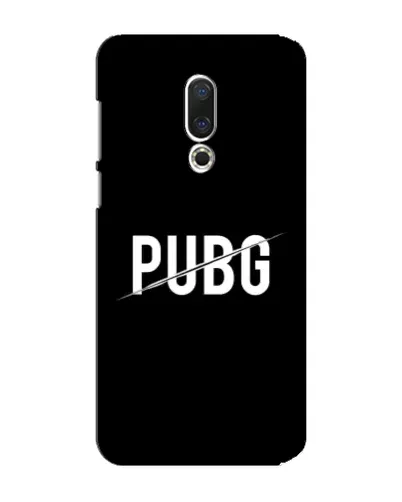 Чехол для Meizu 15 Plus с картинкой «PUBG — белый логотип»