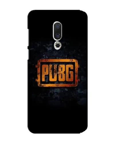 Чехол для Meizu 15 Plus с картинкой «PUBG — золотой логотип»