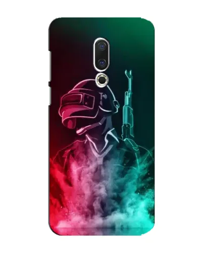 Чехол для Meizu 15 Plus с картинкой «PUBG — огненный воин»