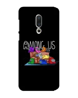 Чехол для Meizu 15 Plus с картинкой «Логотип Among Us» Чехол для Meizu 15 Plus с картинкой «Логотип Among Us»