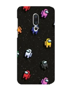 Чехол для Meizu 15 Plus с картинкой «Космический паттерн Among Us» Чехол для Meizu 15 Plus с картинкой «Космический паттерн Among Us»