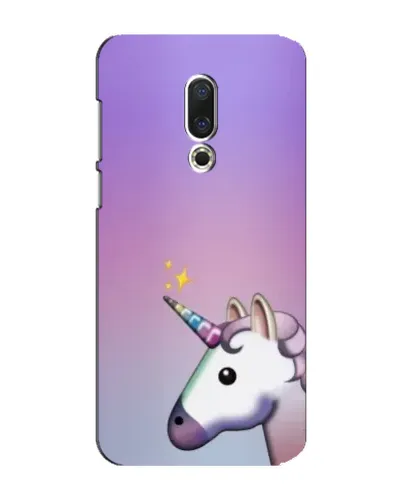 Чехол для Meizu 15 Plus с картинкой «Единорог градиент»