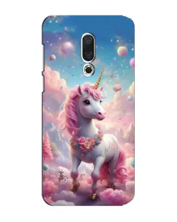 Чехол для Meizu 15 Plus с картинкой «Единорог среди облаков»