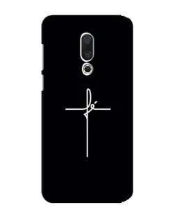 Чехол для Meizu 15 Plus с картинкой «Тонкий крест» Чехол для Meizu 15 Plus с картинкой «Тонкий крест»