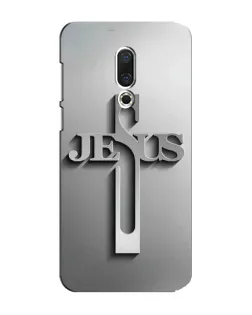 Чехол для Meizu 15 Plus с картинкой «Металлический крест Jesus» Чехол для Meizu 15 Plus с картинкой «Металлический крест Jesus»