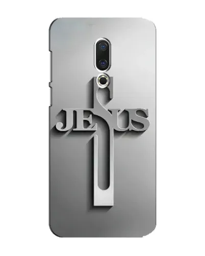 Чехол для Meizu 15 Plus с картинкой «Металлический крест Jesus» Чехол для Meizu 15 Plus с картинкой «Металлический крест Jesus»