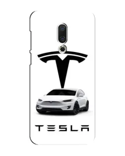 Чехол для Meizu 15 Plus с картинкой «Tesla White Style»