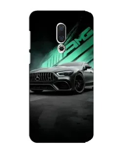 Чехол для Meizu 15 Plus с картинкой «Темный Mercedes AMG»