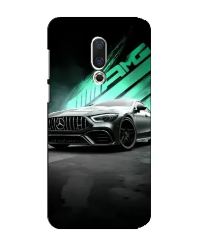 Чехол для Meizu 15 Plus с картинкой «Темный Mercedes AMG»