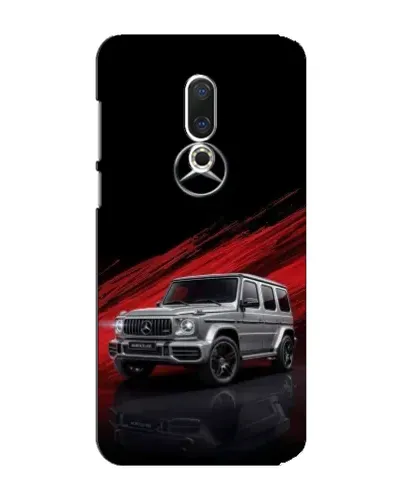 Чехол для Meizu 15 Plus с картинкой «Mercedes G-Class красный»