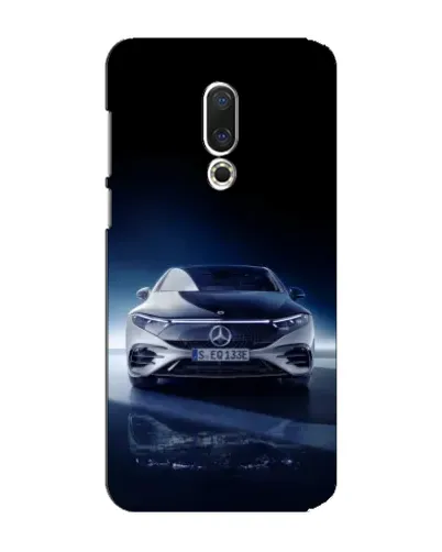 Чехол для Meizu 15 Plus с картинкой «Ночной Mercedes EQ»