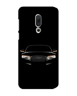 Чохол для Meizu 15 Plus з картинкою «Audi — нічний контур»