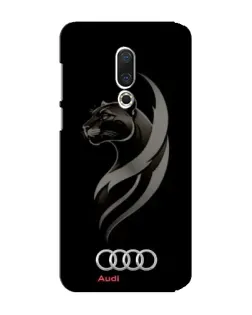 Чохол для Meizu 15 Plus з картинкою «Графіка — пантера та Audi»