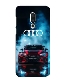 Чохол для Meizu 15 Plus з картинкою «Audi Sport — неон»