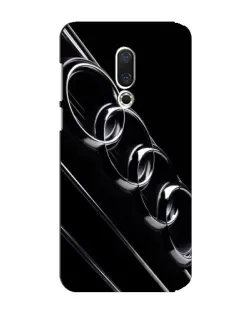 Чохол для Meizu 15 Plus з картинкою «Audi — абстрактні кільця»