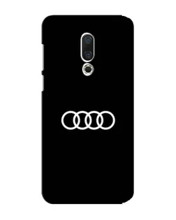 Чохол для Meizu 15 Plus з картинкою «Audi White Logo»
