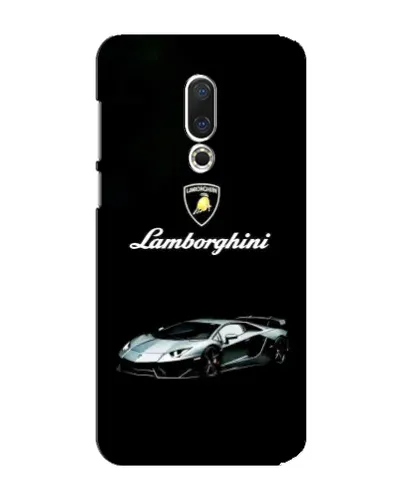 Чехол для Meizu 15 Plus с картинкой «Логотип Lamborghini классика»